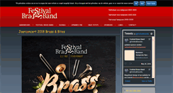 Desktop Screenshot of festivalbrassband.be
